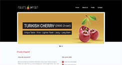 Desktop Screenshot of fruitsimport.com