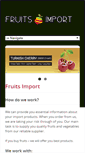 Mobile Screenshot of fruitsimport.com