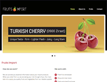 Tablet Screenshot of fruitsimport.com